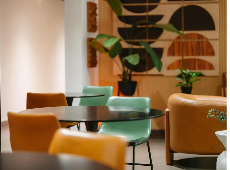 THE BLOCK HOTEL lounge area