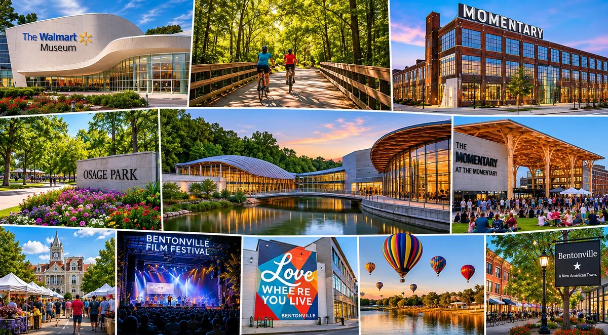 Things to do near Bentonville and Bella Vista